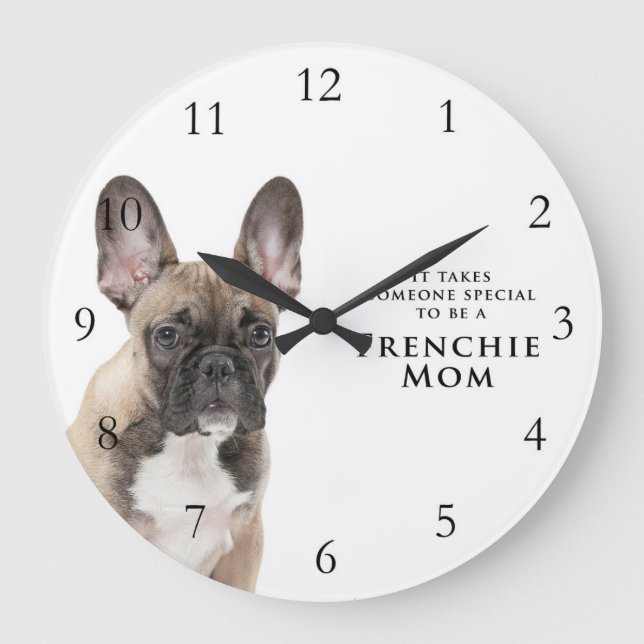 Frenchie Mom Clock (Front)
