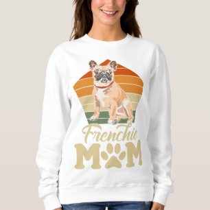 frenchie mom cute french bulldog mors day  sweatshirt