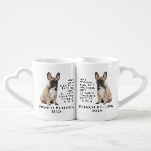 Frenchie Mom/Dad Mug Set