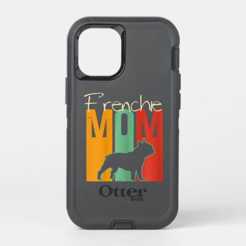Frenchie Mom French Bulldog Dog Pet Owner OtterBox Defender iPhone 12 Mini Case
