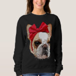 Frenchie Mom French Bulldog Mom Girl Women Sweatshirt