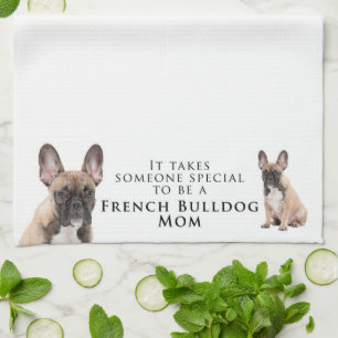 Frenchie Mom Kitchen Towel