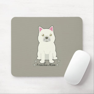 Frenchie mom mouse pad