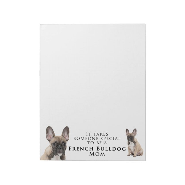 Frenchie Mom Note Pad (Rotated)
