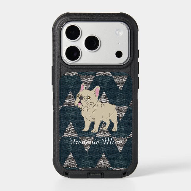 Frenchie Mom Otterbox iPhone Case (Back)