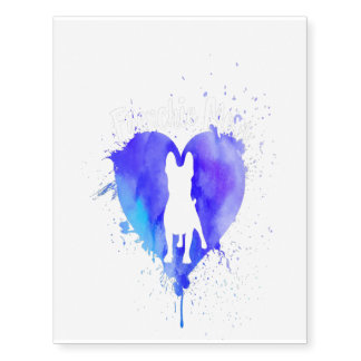 Frenchie Mom Pitbull Gift Temporary Tattoos
