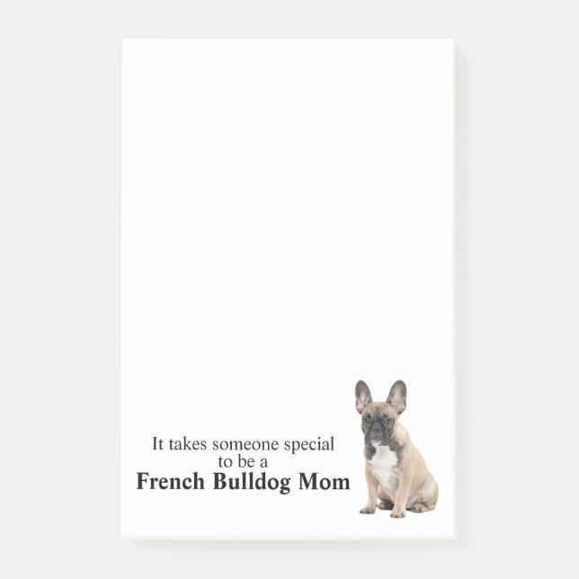 Frenchie Mom Post-It Notes (Front)