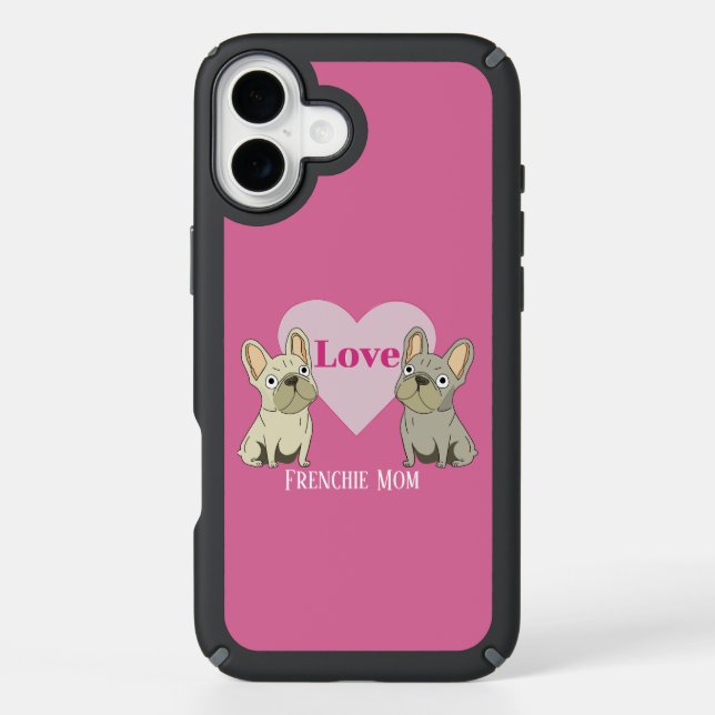 Frenchie Mom Speck iPhone Case (Front)
