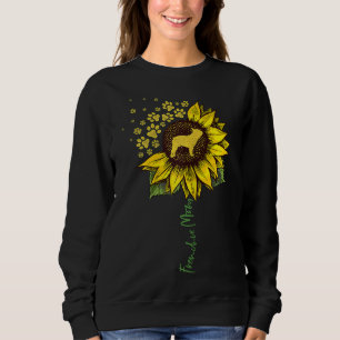 Frenchie Mom Sunflower French Bulldog Lover Gifts  Sweatshirt