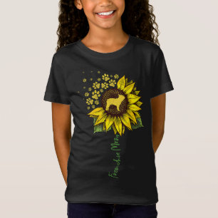 Frenchie Mom Sunflower French Bulldog Lover Gifts  T-Shirt