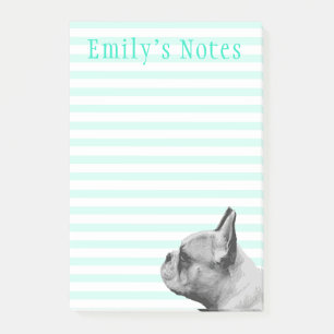 Frenchie Personalized Post-it Notes