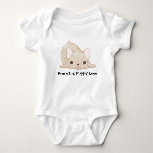 frenchie onesie for baby