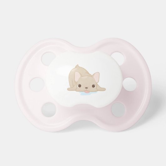 Frenchie Puppy Pacifier (Front)