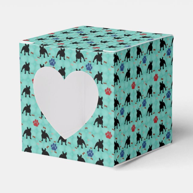 Frenchie Shadow Favor Boxes (Front Side)