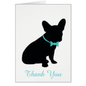 Frenchie Thank you Card (Front)