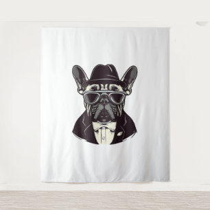 Frenchie The Gangster Tapestry