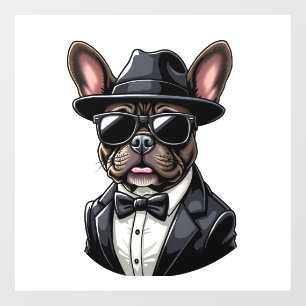 Frenchie The Gangster Wall Decal