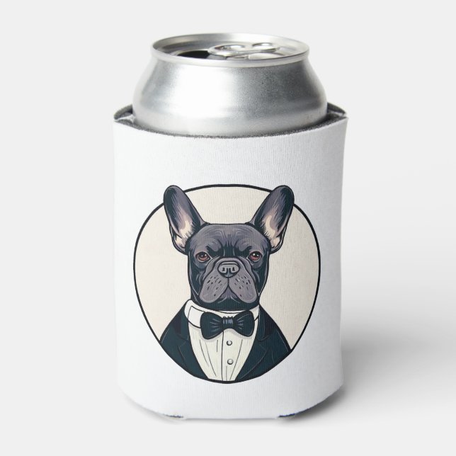 Frenchie The Gentlemen Can Cooler (Can Front)
