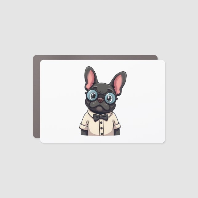 Frenchie The Gentlemen Copy (3) Car Magnet (Front)