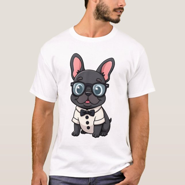 Frenchie The Gentlemen Copy (4) T-Shirt (Front)