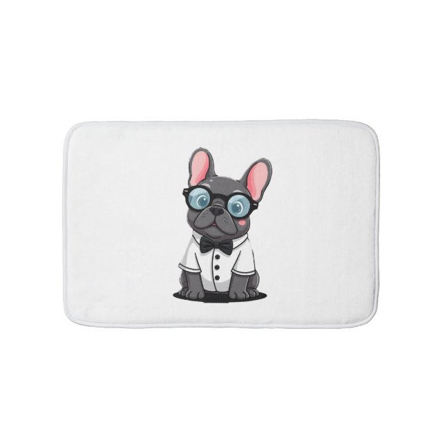Frenchie The Gentlemen Copy (5) Bath Mat (Front)