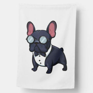 Frenchie The Gentlemen  House Flag