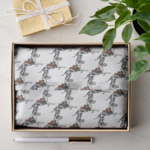 Frenchie  tissue paper