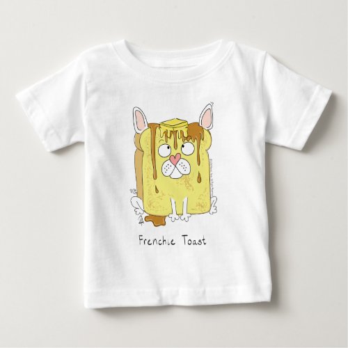 Frenchie Toast French Bulldog Kids Baby T_Shirt