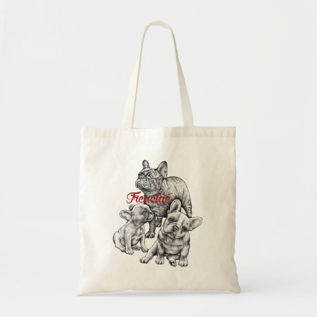 Frenchie Tote Bag (Front)