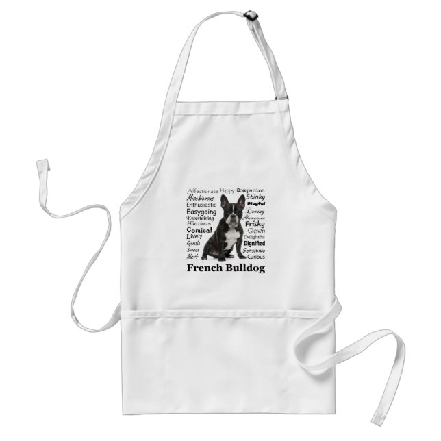 Frenchie Traits Apron (Front)