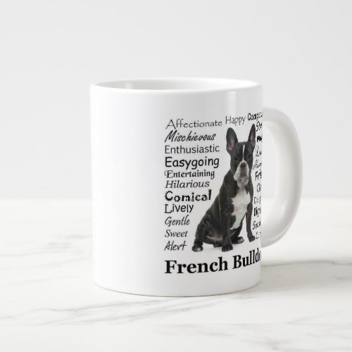 Frenchie Traits Jumbo Mug