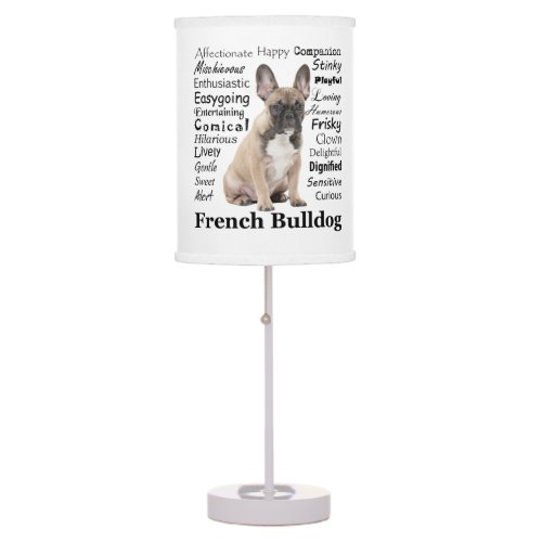 Frenchie Traits Lamp