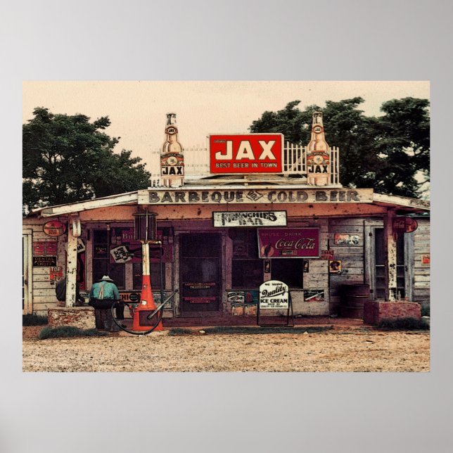 Frenchie's Bar Poster (Front)