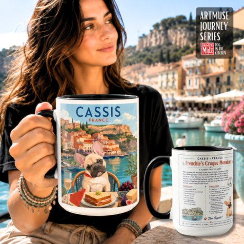 FRENCHIES CROQUE MONSIEUR Art Muse Recipe  Mug