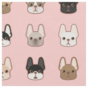 Frenchies Family Fabric
