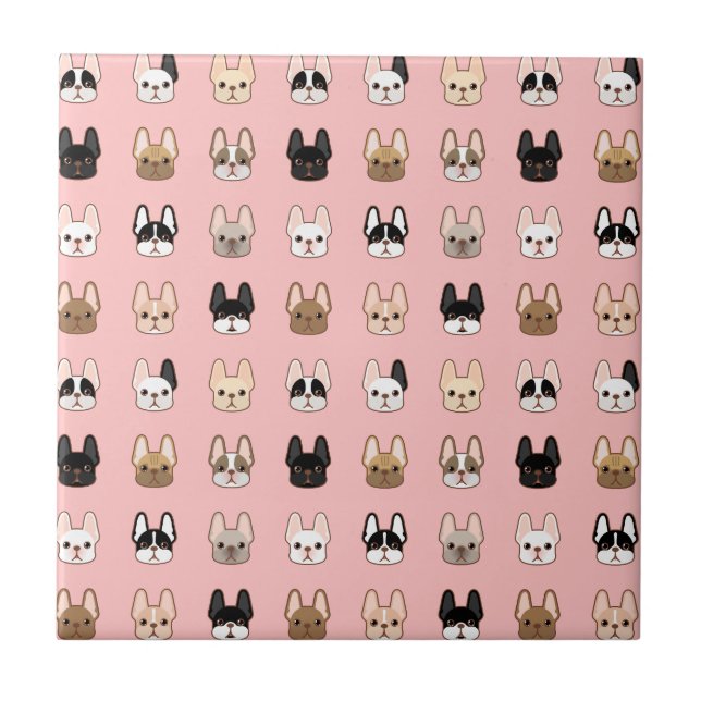 Frenchies Family Tile (Front)