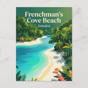 Frenchman's Cove Beach Jamaica Postcard