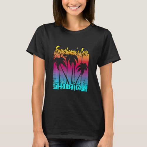 Frenchmans Cove Jamaica  1  T_Shirt
