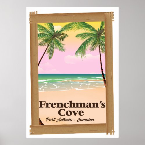Frenchmans Cove Port Antonio Jamaica Poster
