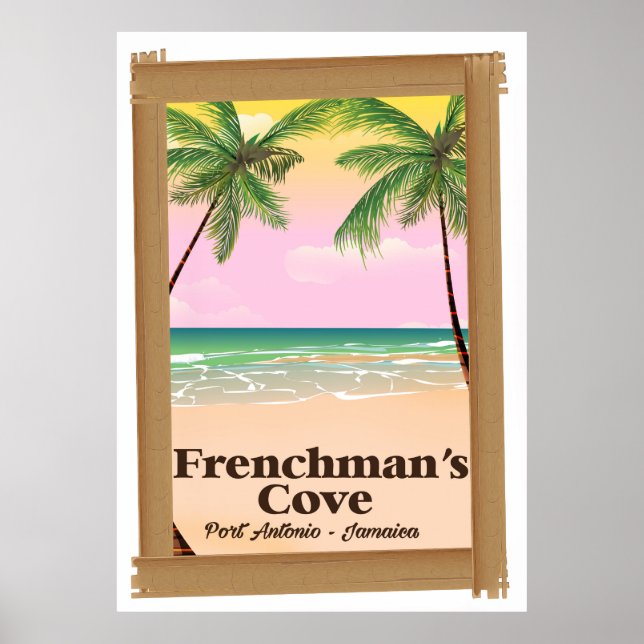 Frenchman's Cove Port Antonio, Jamaica Poster (Front)