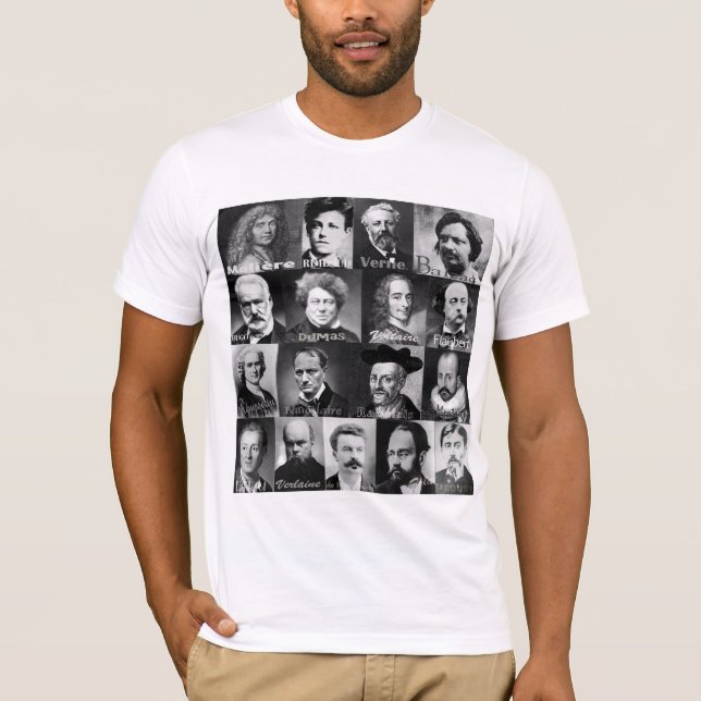 Frenchmen of Letters T-Shirt (Front)