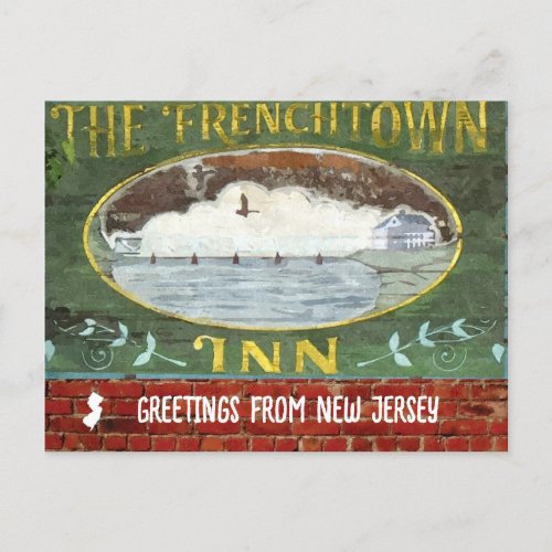 Frenchtown New Jersey Postcard