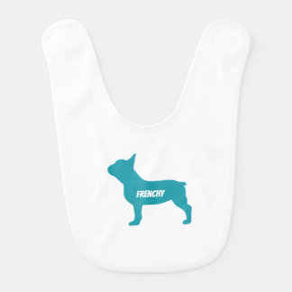 Frenchy Dog Dad T-Shirt Baby Bib