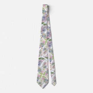 Frenchy Paisley Print by Heather French Henry Neck Tie