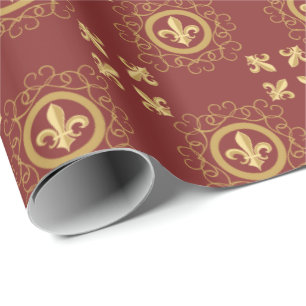 Frenchy Wine Wrapping Paper