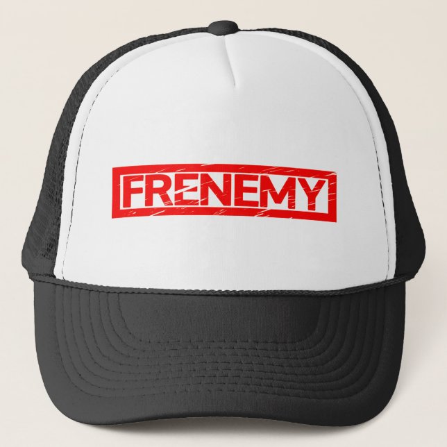 Frenemy Stamp Trucker Hat (Front)