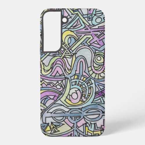 Frenetic Energy_Hand Painted Abstract Art Samsung Galaxy S22 Case