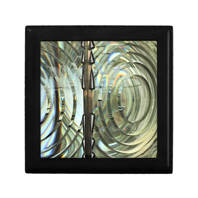 Frensel Lens, Cape Blanco Lighthouse, Oregon Coast Gift Box (Front)