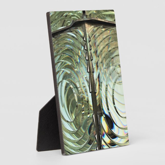 Frensel Lens, Cape Blanco Lighthouse, Oregon Coast Plaque (Side)