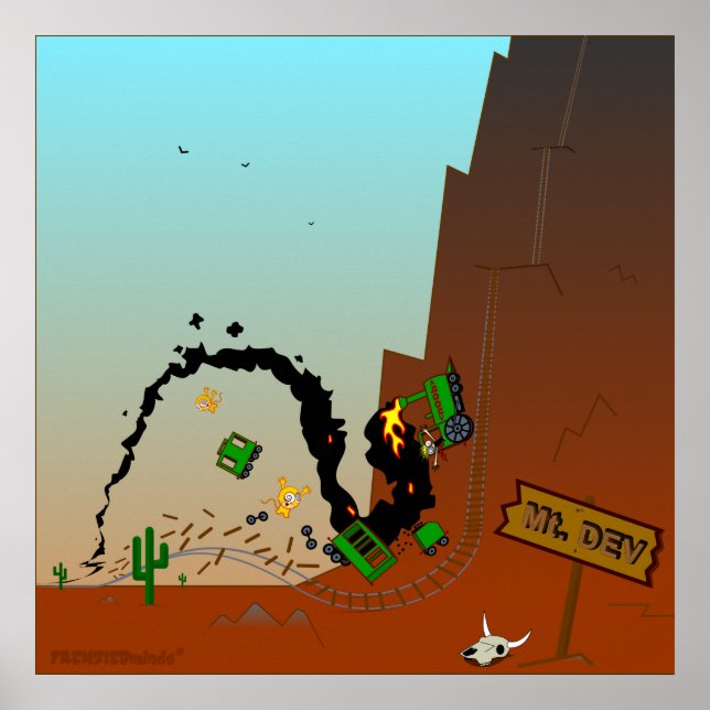 FRENZIEDminds print featuring <n00b> Express! (Front)